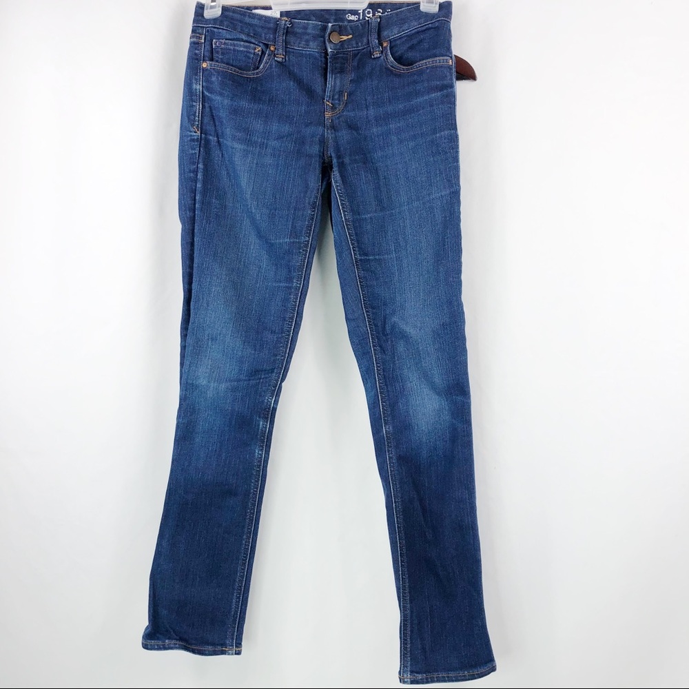 Gap Real Straight Dark Wash Jeans